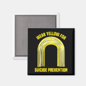 Präventionsbewusstseinsmaterial _ Prävention Magnet (Vorderseite/Rückseite)