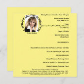 Präventionsformular für vermisste Personen (alle A Einladung (Vorne/Hinten)