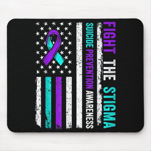 Präventionsunterstützung Kampf gegen Stigma-Bewuss Mousepad (Vorne)