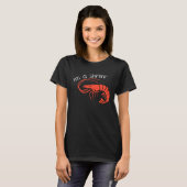 prawn food shrimp T-Shirt (Vorne ganz)