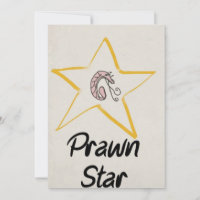 Prawn Star Pub Grüße Karte