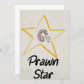 Prawn Star Pub Grüße Karte (Vorne/Hinten)