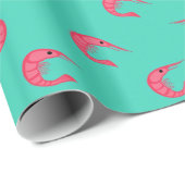 Prawns Pattern Geschenkpapier (Rolleneckpunkt)