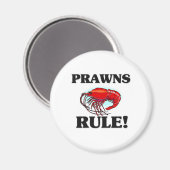 PRAWNS-Regel! Magnet (Vorderseite/Rückseite)