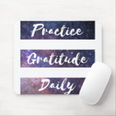 Praxis-Dankbarkeit täglich Mousepad (Mit Mouse)