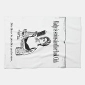 Praxis für Buch-Verein-Vintagen Entwurf Handtuch (Horizontal)