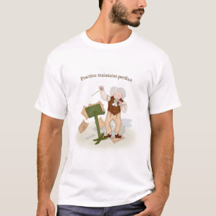 Praxis hält perfekte Beethoven-Durchführung aufr T-Shirt