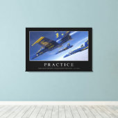 Praxis: Inspiration Zitat Leinwanddruck (Insitu (Holzboden))