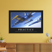 Praxis: Inspiration Zitat Leinwanddruck (Insitu (Wohnzimmer))