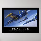 Praxis: Inspiration Zitat Poster (Vorne)