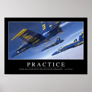 Praxis: Inspiration Zitat Poster