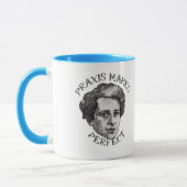 Praxis macht perfekt tasse (Links)