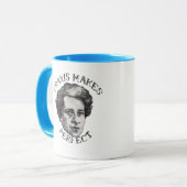 Praxis macht perfekt tasse (Vorderseite Links)