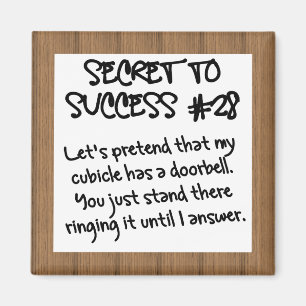 Praxis-richtige Büro-Etikette Magnet