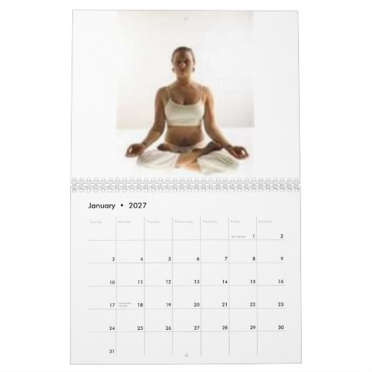 Praxis-Yoga Kalender (Jan 2027)
