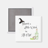 Praxismagie inspiriert Magnet (Vorderseite/Rückseite)