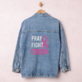 Pray Fight Believe Jeansjacke (Hangar)
