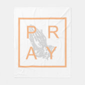 PRAY FLEECEDECKE (Vorderseite)