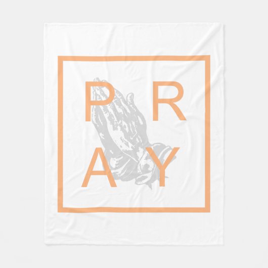 PRAY FLEECEDECKE (Vorderseite)