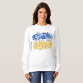 Pray for Peace. I stand with Ukraine. Sweatshirt (Vorne ganz)