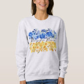 Pray for Peace. I stand with Ukraine. Sweatshirt (Vorderseite)