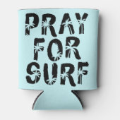 Pray For Surp Palm Tree Surfer Dosenkühler (Vorderseite)