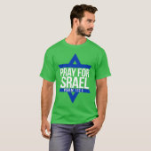 Pray ForJewish Star T-Shirt (Vorne ganz)