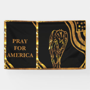 PRAY FÜR AMERIKA BANNER
