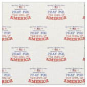 PRAY FÜR AMERIKA Fabric Stoff (Nahaufnahme)