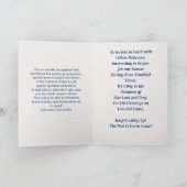 PRAY FÜR AMERIKA Grußkarte Dankeskarte (Innenseite)