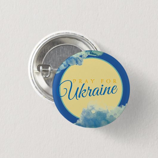 PRAY FÜR DIE UKRAINE BUTTON (Vorne & Hinten)
