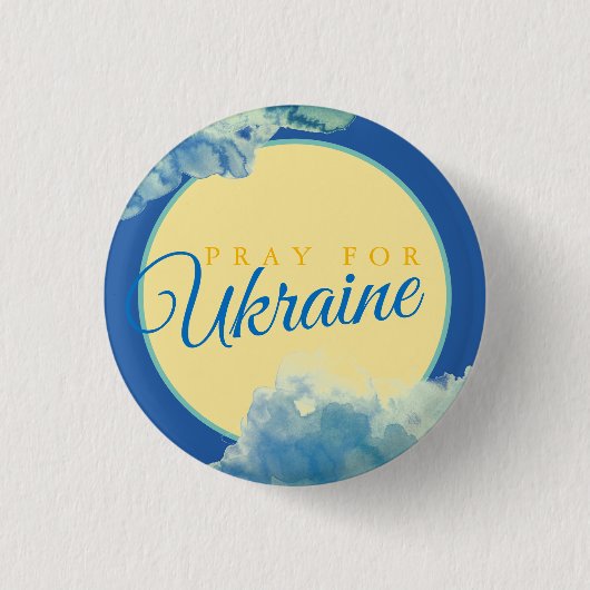 PRAY FÜR DIE UKRAINE BUTTON (Vorderseite)