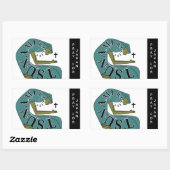 PRAY FÜR JAPAN RECHTECKIGER AUFKLEBER (Blatt)