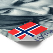 PRAY FÜR NORWEGEN POSTER (Ecke)