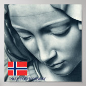 PRAY FÜR NORWEGEN POSTER (Vorne)