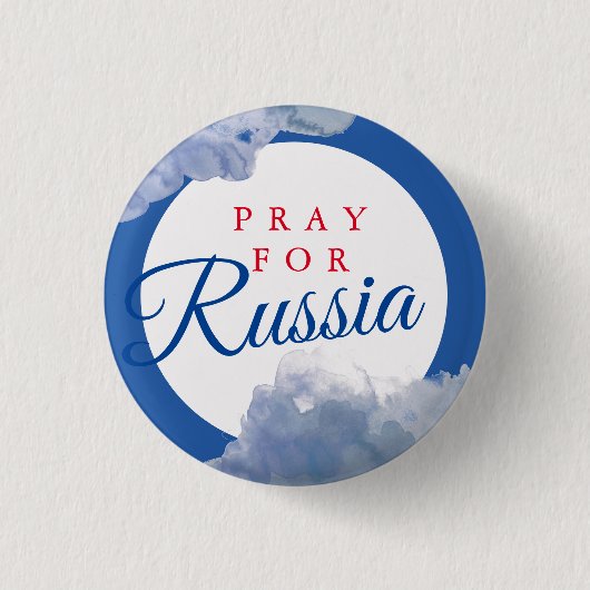 PRAY FÜR RUSSLAND BUTTON (Vorderseite)