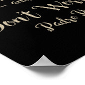 Pray Hope And Don't Worry St. Padre O Quote Poster (Ecke)