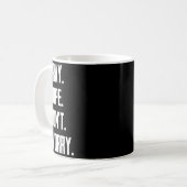 Pray Hope Dont Worry Christianity Prayer  Kaffeetasse (Vorderseite Links)