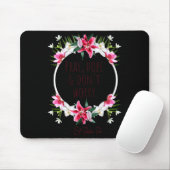 Pray Hope Dont Worry Padre O Prayer Of Calm  Mousepad (Mit Mouse)