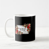 Pray Hope Dont Worry St Padre O Religious  Kaffeetasse (Links)