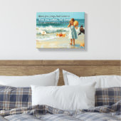 Pray Listen Believe Christian  Leinwanddruck (Insitu (Schlafzimmer))