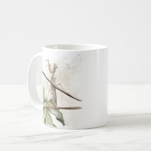 Pray Mantis Aqucolor Kaffeetasse (Vorderseite Links)