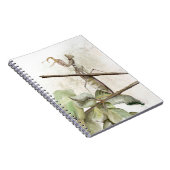 Pray Mantis watercolor Notizblock (Rechte Seite)