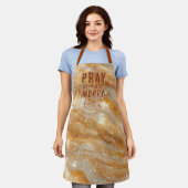 Pray More Worry Less Schürze (Getragen)