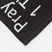 PRAY OHNE AUFHEBUNG Christlichen Familiennamen Geb Fleecedecke (Ecke)