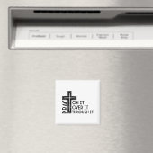 Pray On It Pray Over It Pray Through It Christian Magnet (In Situ (Geschirrspüler))