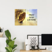 Pray Poster (Heimbüro)