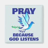 PRAY Poster Magnet (Vorne)