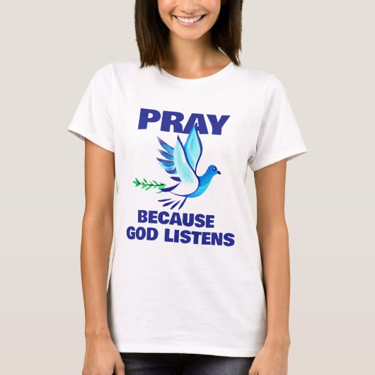 PRAY Poster T-Shirt (Vorderseite)
