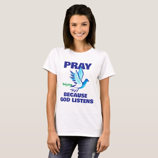 PRAY Poster T-Shirt (Vorne ganz)